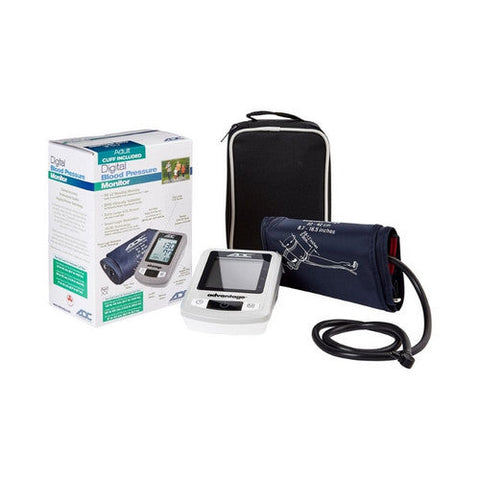 American Diagnostic Corp, Home Automatic Digital Blood Pressure Monitor Wide Range Nylon Cuff 22 - 42 cm 6021N, Count of 1