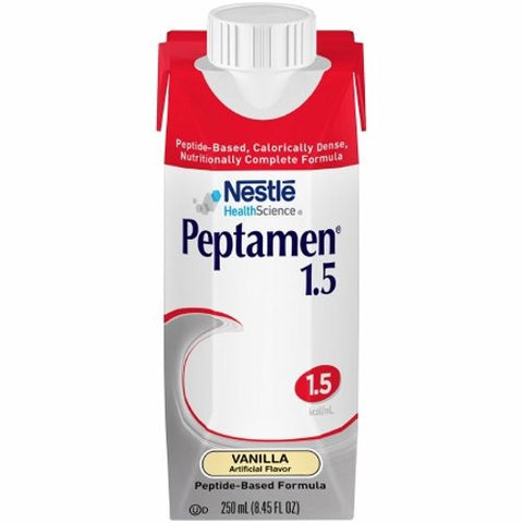 Nestle Healthcare Nutrition, Peptamen 1.5 Vanilla Calorically Dense Complete Nutrition, 250 Ml Nestle Healthcare Nutrition