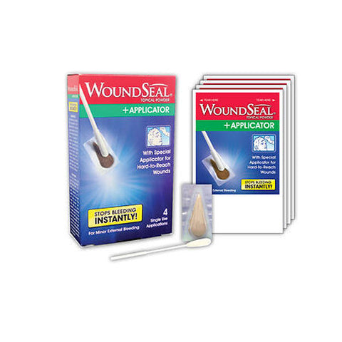 Woundseal, Woundseal Powder Plius Applicator, 4 count Woundseal