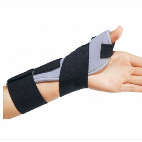 DJO, Thumb Splint ThumbSPICA Thumb Spica Foam Left Hand Black / Blue One Size Fits Most, Count of 1 DJO