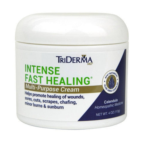 Triderma, Hand and Body Moisturizer TriDerma  Intense Fast Healing  4 oz. Jar Unscented Cream, 4 Oz Triderma