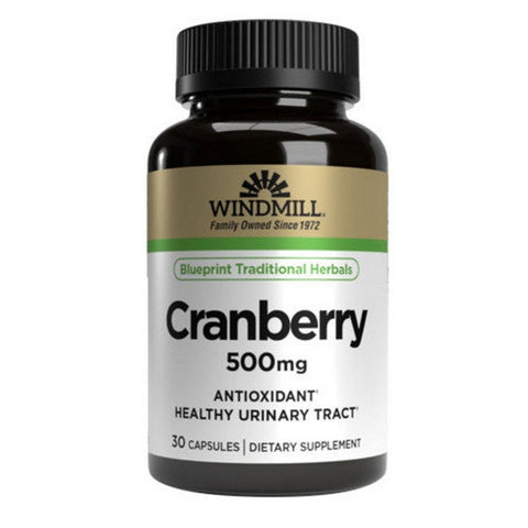 Windmill Health, Super Concentrated Cranberry, 500 mg, 30 Caps Windmill Health