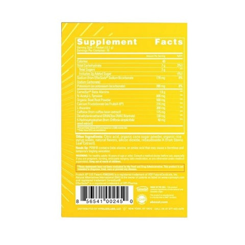 Eboost, Pow Pre-Workout Tropical Punch, 15 Count Eboost