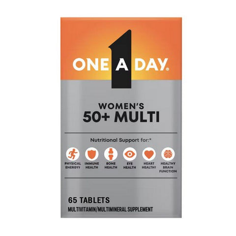 One-A-Day, Women'S 50+ Complete Multivitamin, 65 Tabs One-A-Day