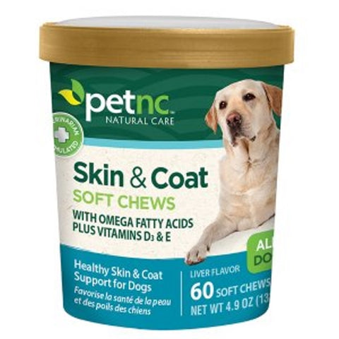 21st Century, Dog Skin & Coat Soft Chews, 60 Count 21st Century