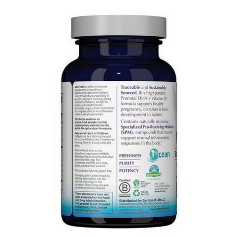 Garden of Life, Dr. Formulated Prenatal DHA, Strawberry, 30 Softgels Garden of Life