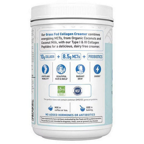 Garden of Life, Grass Fed Collagen Creamer Vanilla Powder, 330 Grams Garden of Life