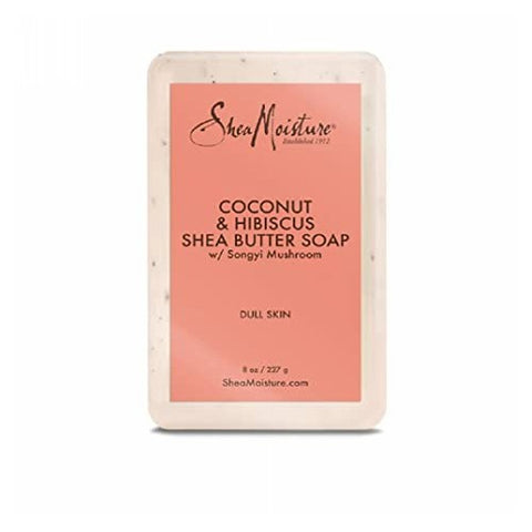 Shea Moisture, Coconut & Hibiscus Shea Butter Soap, 8 Oz Shea Moisture