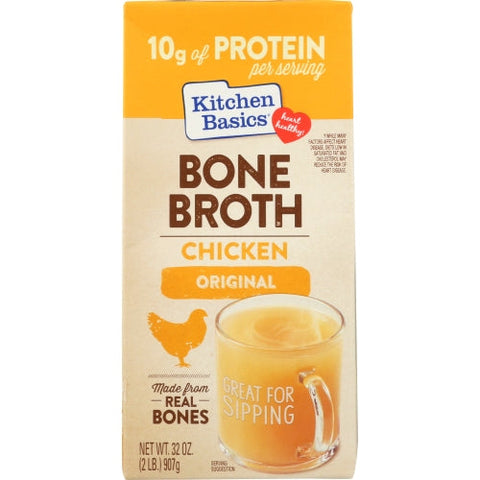 Kitchen Basics, Broth Bne Chkn, Case of 12 X 32 Oz