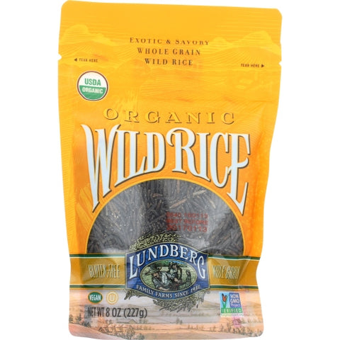 Lundberg, Organic Wild Rice, 8 Oz(Case Of 6) Lundberg