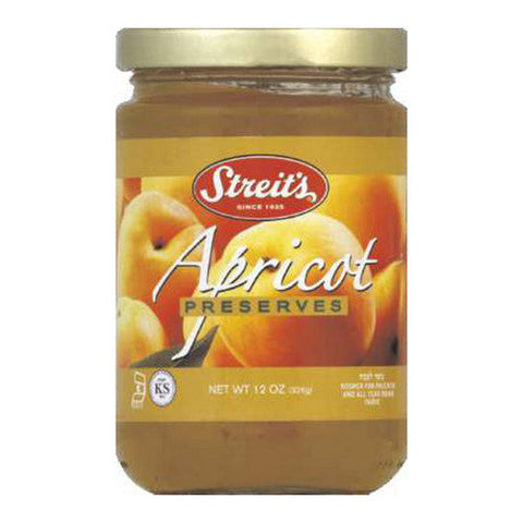 Streits, Preserve Apricot, 12 Oz(Case Of 12) Streits