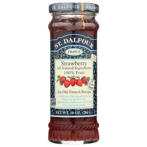 St.Dalfour, Strawberry Preserves Jar, 10 Oz(Case Of 6) St.Dalfour