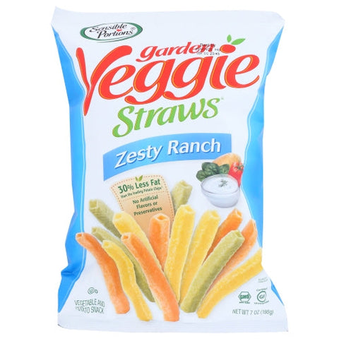 Sensible Portions, Straw Veggie Ranch, 6 Oz(Case Of 12) Sensible Portions