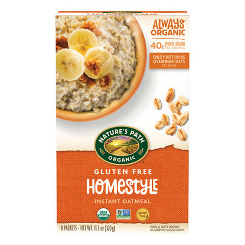 Natures Path, Organic Homestyle Instant Oatmeal, 11.3 Oz(Case Of 6) Natures Path