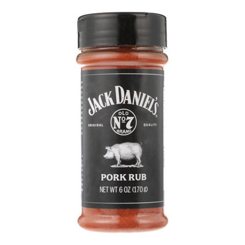 Jack Daniels, Ssnng Rub Bbq Pork, Case of 6 X 6 Oz Jack Daniels