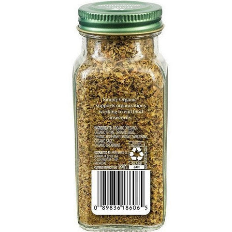 Simply Organic, Organic Italian Seasoning, 0.95 Oz(Case Of 6) Simply Organic