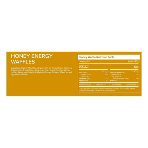 Honey Stinger, Organic Honey Energy Waffle, 1.06 Oz(Case Of 12) Honey Stinger