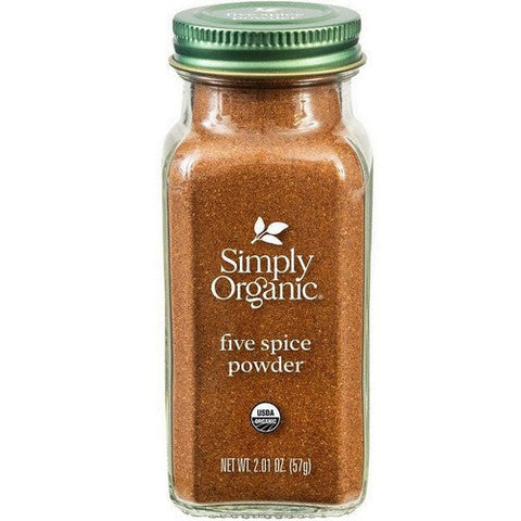Simply Organic, Organic Five Spice Powder, Case of 6 X 2.01 Oz