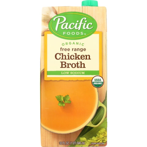 Broth Chkn Ls Org Case of 12 X 32 Oz by Pacific Foods
