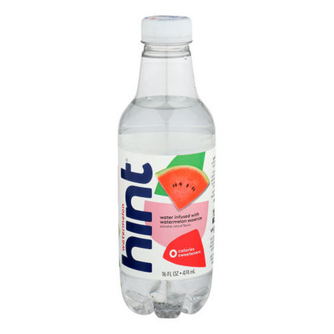 Hint, Unsweet Water Watermelon, Case of 12 X 16 Oz Hint