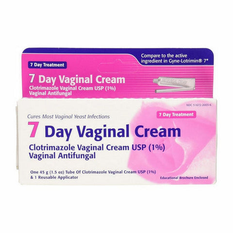 Taro, Clotrimazole 7 Vaginal Cream 1%, 45 Grams Taro