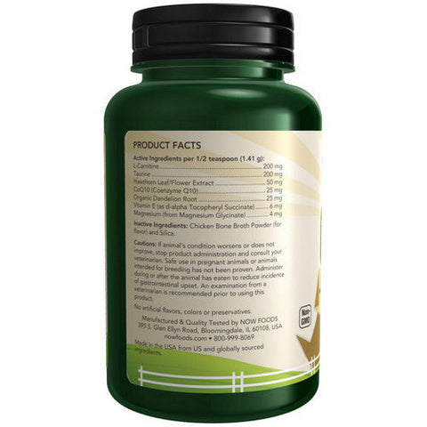 Now Foods, Cardiovascular Support for Dog & Cats, 4.5 Oz Now Foods
