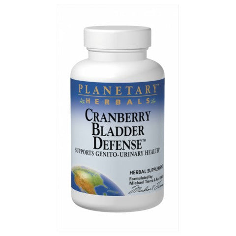 Planetary Herbals, Cranberry Bladder Defense, 60 Tabs Planetary Herbals