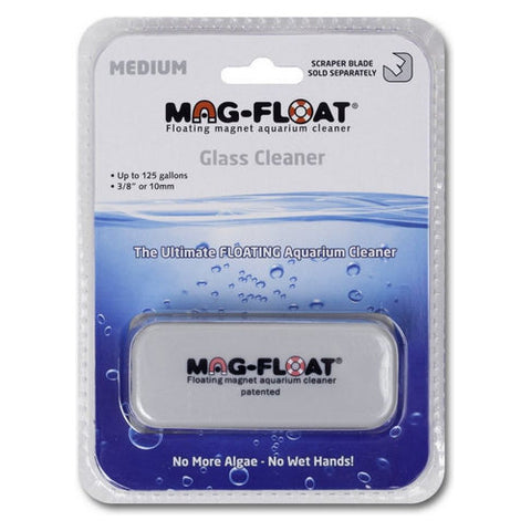 Floating Magnetic Aquarium Cleaner - Glass Medium (125 Gallons) by Mag Float