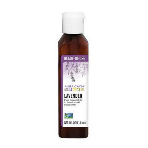 Aura Cacia, Ready-To-Use Essential Oil, Lavender 4 Oz Aura Cacia