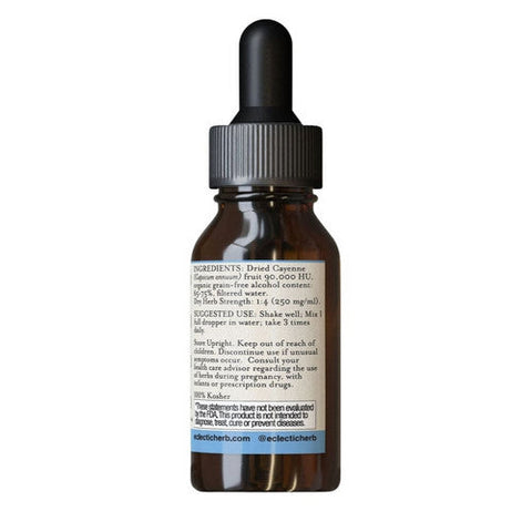Eclectic Herb, Cayenne Extract, 1 Oz Eclectic Herb