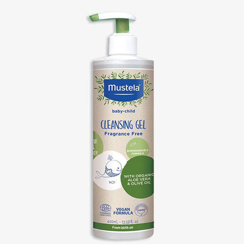 Gentle Cleansing Gel Fragrance Free 13.52 Oz by Mustela