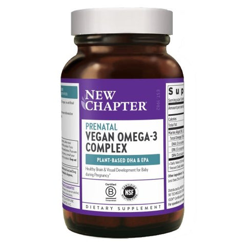 Prenatal Vegan Omega-3 Complex 90 Veg Tabs by New Chapter