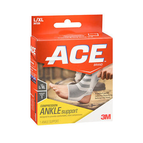 Ace, Compression Ankle Support Large X-Large, 1 Count Ace