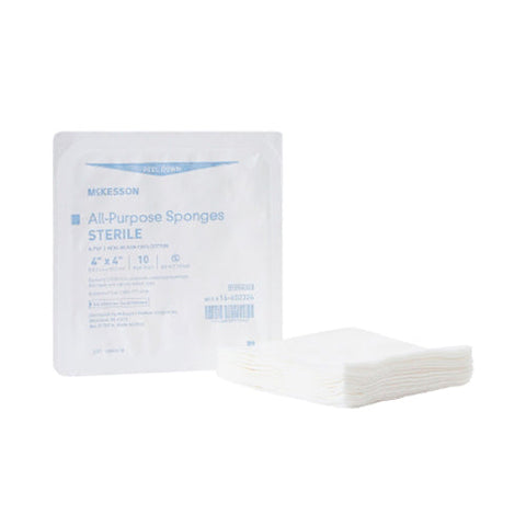McKesson, Sterile Nonwoven Sponge 4 x 4 Inch, Count of 1 McKesson