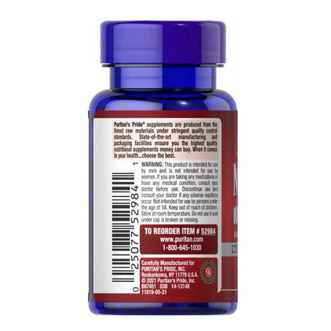 Puritan's Pride, Maca Exotic Herb for Men, 1000 mg, 60 Rapid Release Capsules Puritan's Pride