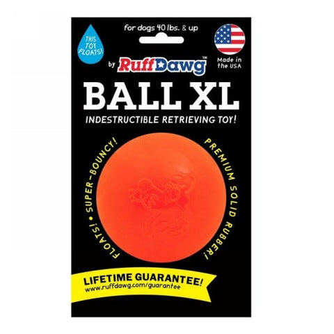 Ruffdawg, Extra Large Ruf Ball Dog Toy, 1 Count Ruffdawg