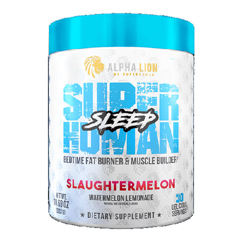 Superhuman Sleep Slaughtermelon Watermelon Lemonade 30 Servings by Alpha Lion