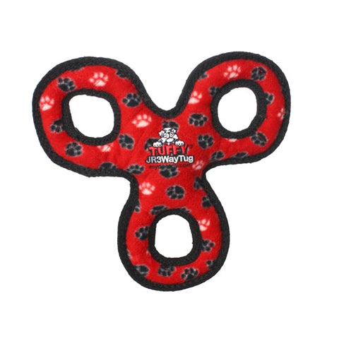 Tuffy, Tuffy Jr 3Waytug Red Paw, 1 Each Tuffy