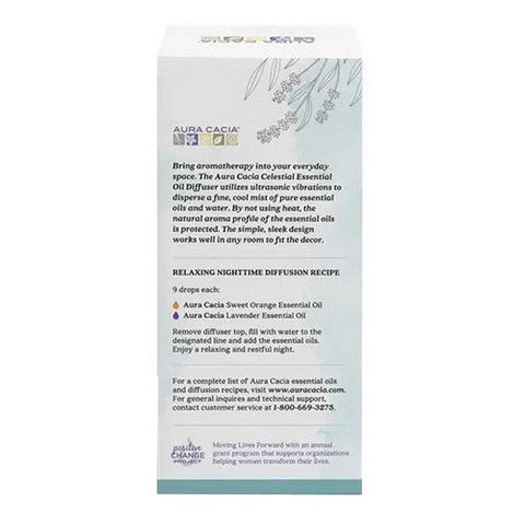 Aura Cacia, Celestial Ultrasonic Essential Oil Diffuser, 1 Count Aura Cacia