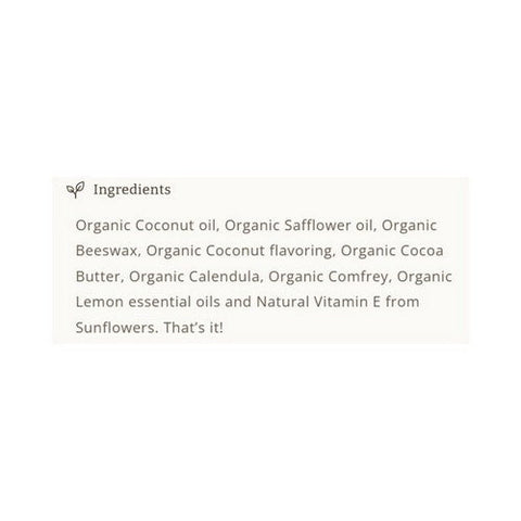 Moon Valley Organics, Organics Herbal Lotion Bar Coconut Lemon, 1.9 Oz Moon Valley Organics