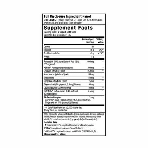 Irwin Naturals, Sensual-Libido for Woman, 60 Softgels Irwin Naturals