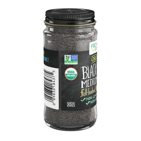 Frontier Coop, Organic Black Pepper Medium Grind, 1.80 Oz Frontier Coop
