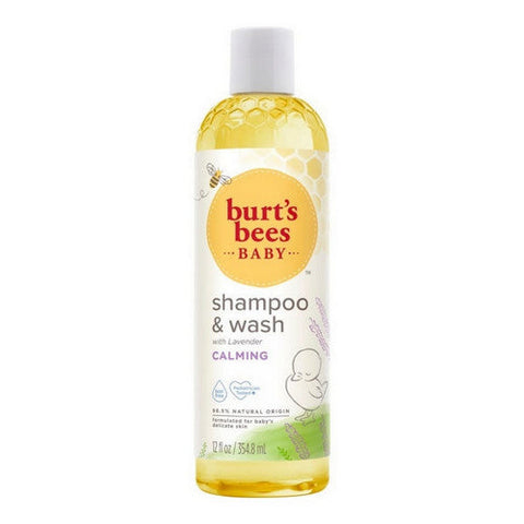 Burts Bees, Shampoo And Wash Baby Bee Calming, 12 Oz