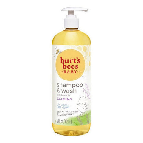 Burts Bees, Baby Bee Calming Tear Free Shampoo And Wash, 21 Oz