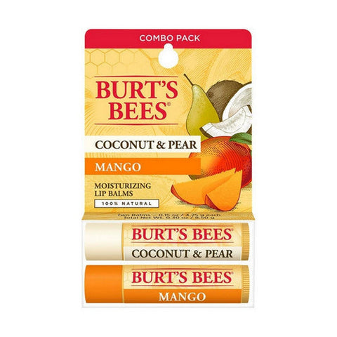 Burts Bees, BCoconut And Pear And Mango Butter Lip Balm Blister, 0.15 Oz
