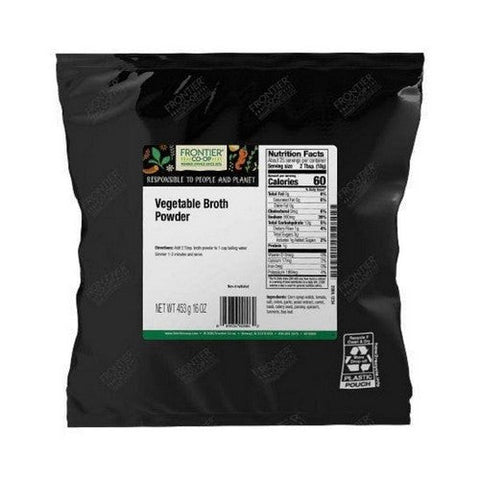 Frontier Coop, Vegetable-Flavored Broth Powder, 1 Lb Frontier Coop