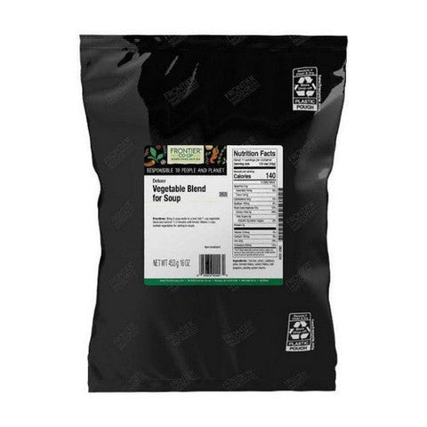 Frontier Coop, Deluxe Vegetable Soup Blend, 1 Lb Frontier Coop