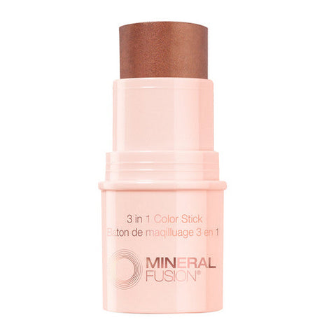 Mineral Fusion, 3-In-1 Magnetic Light Bronze Color Stick, 0.18 Oz Mineral Fusion