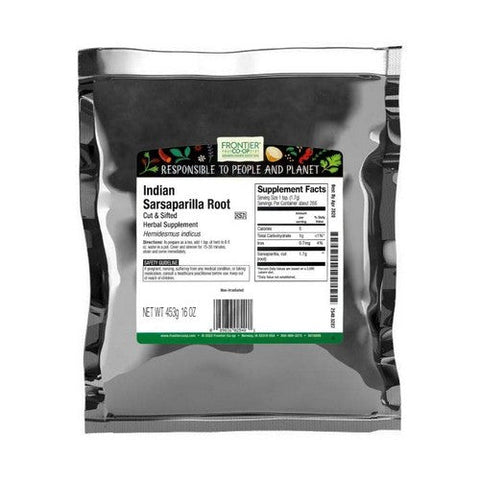 Frontier Coop, Indian Sarsaparilla Root Cut & Sifted, 1 Lb Frontier Coop