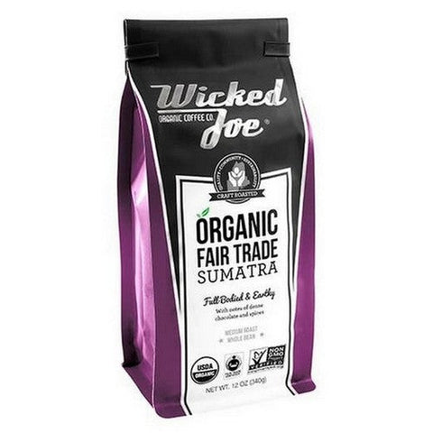 Wicked Joe Coffee, Sumatra Whole Bean Coffee, 12 Oz Wicked Joe Coffee